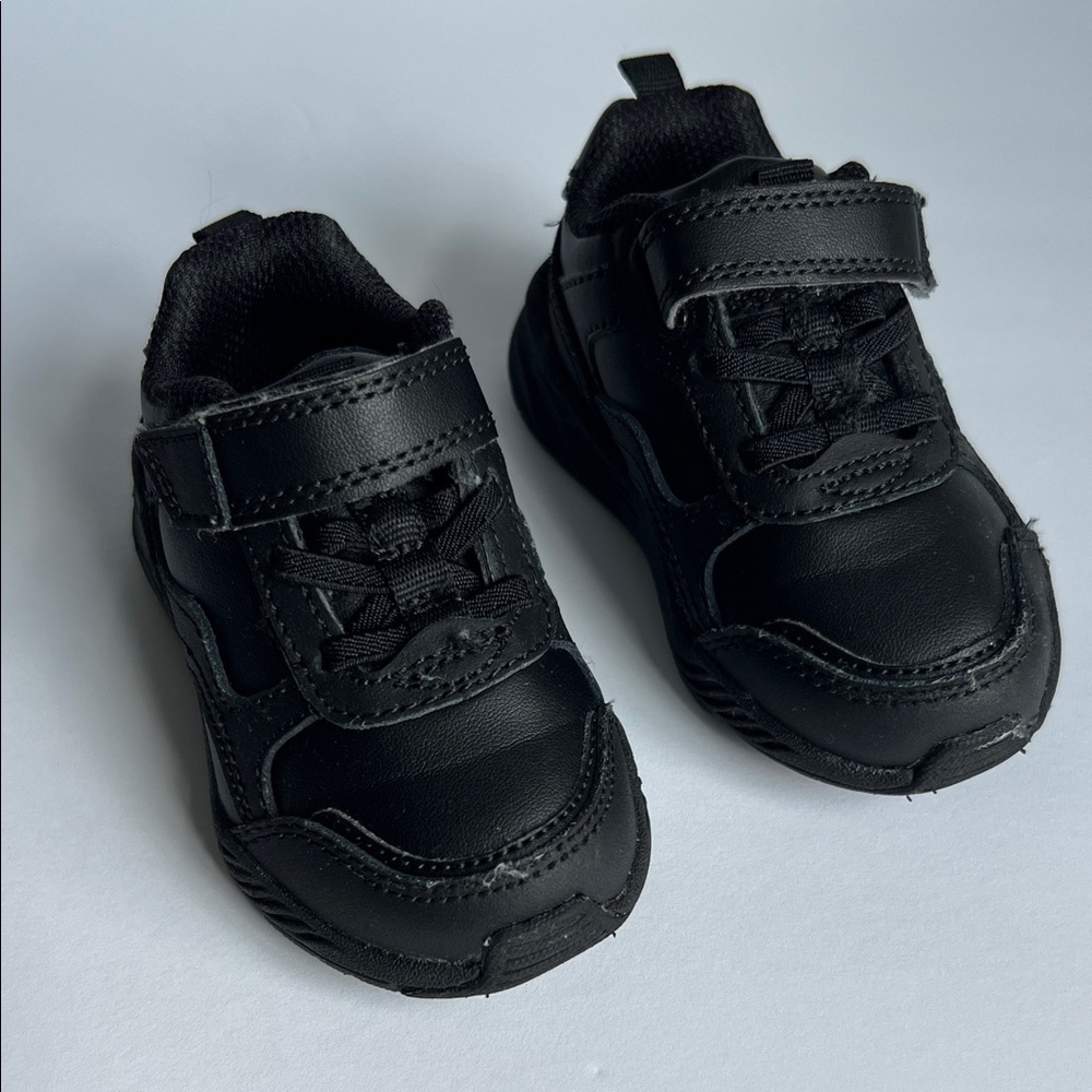 stride rite M2P Brighton boys sneaker, size 5W, black sneaker